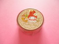 Kawaii Cute Masking Tape Sticker My Melody × たけい みき Miki Takei Clothes Pin *Little Red (MT-84073)