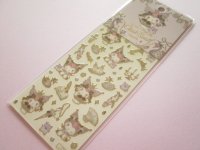 Kawaii Cute Stickers Sheet Kuromi × たけい みき Miki Takei Clothes Pin *Black Swan (US-84079)