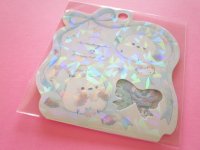 Kawaii Cute Sticker Flakes Sack Q-LiA *Enaga March (01109)