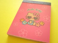 Kawaii Cute Mini Memo Pad Hello Kitty Crux *Hibiscus (307280）