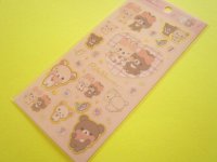 Kawaii Cute Stickers Sheet Rilakkuma San-x *Makeup Rilakkuma (SE70801)
