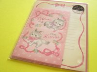 Kawaii Cute Letter Set Gaia *Retro Animal (466864-Kittens) 