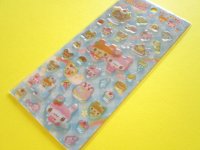 Kawaii Cute Sticker Sheet 平成ハピ×2 コレクション San-x *ふわふわケーキをつくったよ．(SE74505)