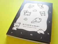 Kawaii Cute Large Memo Pad Basic Rilakkuma San-x *Monochrome (MH31502)