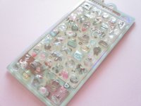 Kawaii Cute Bonbon Drop Stickers Sheet Q-Lia *Chocolate mint Bonbon (01212） 