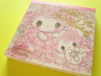 Kawaii Cute Medium Memo Pad Sanrio Characters × 飴ノ森ふみか Amenomori Fumika Clothes Pin *Hello Kitty (MM-84173) 