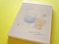 Kawaii Cute Mini Memo Pad Gyutto Issho Crux *Sky-blue Soda (139825)