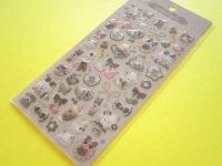 Kawaii Cute Collectholic Stickers Sheet Q-LiA *Monochrome (01163）
