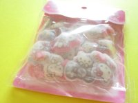 Kawaii Cute Cotton Puffy Sticker Flakes Sack Sanrio *Hello Kitty / Leopard Gal (139407)