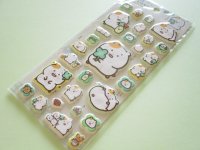 Kawaii Cute Puffy Stickers Sheet Mainichihamuchima San-x *本当はずっとそばにいた。(SE73701)