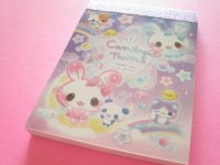 Kawaii Cute Petit Memo Pad Q-LiA *Candy Twins/ Star (10012)