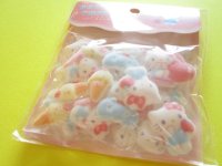 Kawaii Cute Cotton Puffy Sticker Flakes Sack Sanrio *Hello Kitty (139408)
