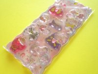 Kawaii Cute Kirarin Water in Stickers Sheet Q-LiA *Sweet Pink Time (01306）