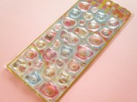Kawaii Cute Mellow Aquarium Water in Stickers Sheet KAMIO JAPAN *Ham Ham Café (231953)