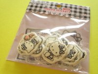 Kawaii Cute Mixed Sticker Flakes Sack Hello Kitty Sanrio *Black (S8821259)