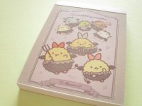 Kawaii Cute Mini Memo Pad Sumikkogurashi San-x *てんしとあくまなしっぽず (MH32701-4)
