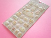 Kawaii Cute もこもこ Puffy Stickers Sheet Sugarcocomuu San-x *Sugarcocomuu's Holiday (SE75102)