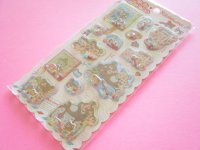 Kawaii Cute Air-in Mascot Stickers Sheet Rilakkuma San-x *Bonjour Rilakkuma (SE76105)