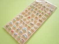 Kawaii Cute  ぷちりんこ Puffy Stickers Sheet San-x *Sumikkogurashi (SE76402)