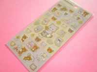 Kawaii Cute Stickers Sheet Rilakkuma San-x *リラックマとアワワネコ (SE74302)