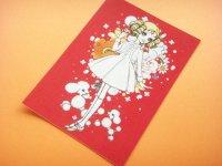 Macoto Japanese Retro Illustration Postcard Cute Girls *30