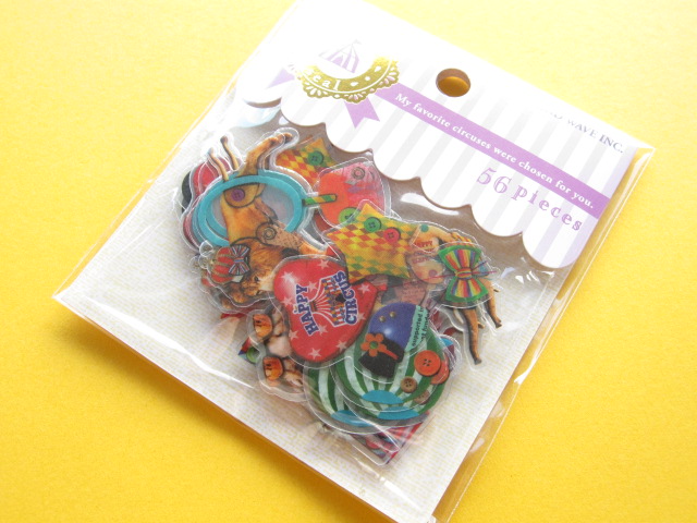 Photo1: Kawaii Cute Sticker Flakes Sack Favorite Circuses Mind Wave (74752)