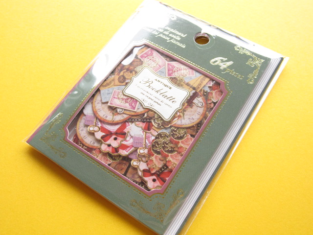 Photo1: Classic Sticker Flakes Sack Antique Booklatte *Memories Q-LiA (71401)