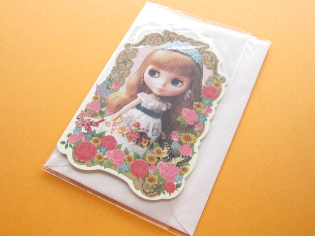 Photo1: Kawaii Cute Blythe Greeting Message Card *Ten Happy Memories 