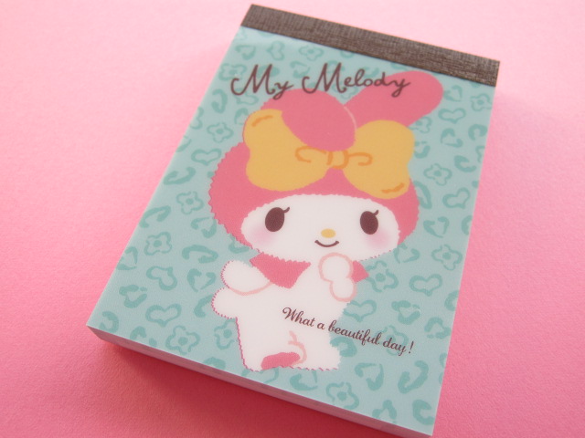 Photo1: Kawaii Cute Mini Memo Pad Sanrio Japan Exclusive *My Melody (15134) 