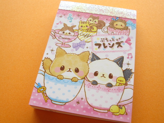 Photo1: Kawaii Cute Mini Memo Pad Crux *ぷちっとフレンズ (01767)
