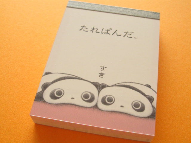 Photo1: Kawaii Cute Mini Memo Pad San-x *Tarepanda (MM 29601-02)