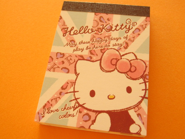 Photo1: Kawaii Cute Mini Memo Pad Sanrio Japan Exclusive *Hello Kitty (64125) 