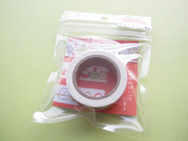 Photo1: Kawaii Cute Mini Deco Tape Sticker San-x *Sumikkogurashi (SE26508)