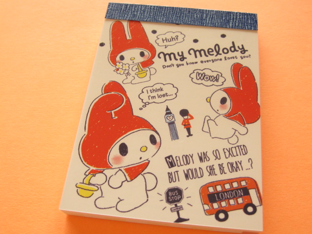 Photo1: Kawaii Cute Mini Memo Pad Sanrio Japan Exclusive *My Melody (14292) 