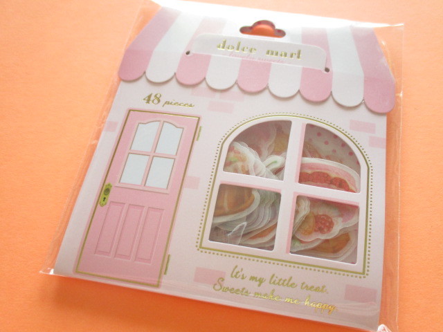 Photo1: Dolce Mart Sticker Flakes Sack Q-LiA *Lovely Sweets (31216)