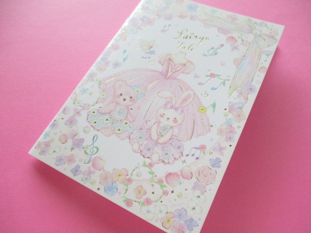 Photo1: Kawaii Cute B6 Notebook たけい みき (Miki Takei ) Clothes Pin *Fairly Tale  (NB-15407)