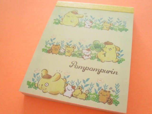 Photo1: Kawaii Cute Mini  Memo Pad Sanrio *POMPOMPURIN (てくてく）