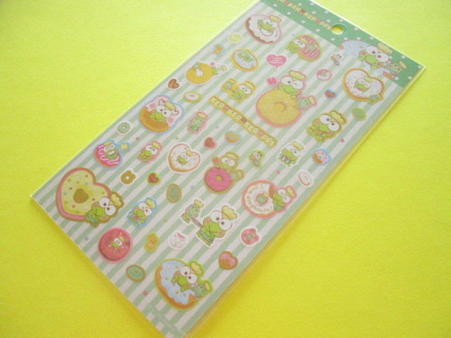 Photo1: Kawaii Cute Stickers Sheet Sanrio *Kerokerokeroppi (Donut)