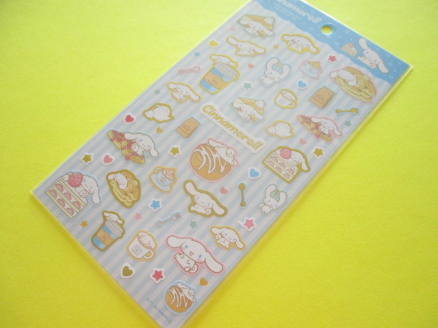 Photo1: Kawaii Cute Stickers Sheet Sanrio *Cinnamoroll (Welcome to the cafe)