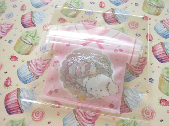 Photo1: Kawaii Cute T-shirt Summer Sticker Flakes Sack Sanrio Original *Cogimyun (60829-7)