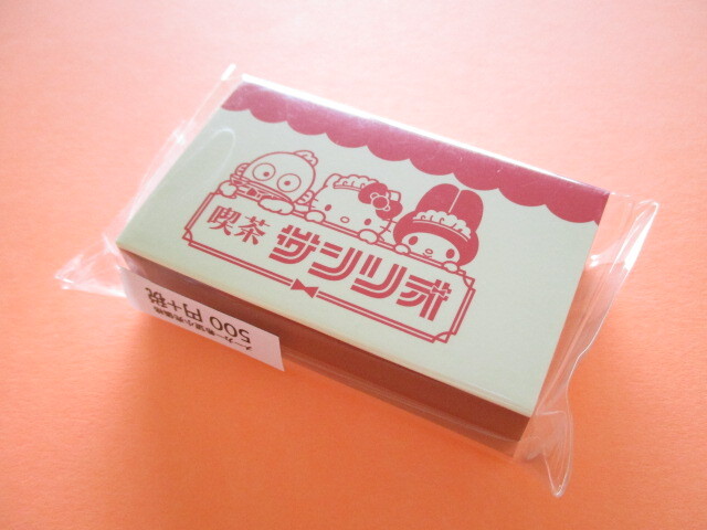 Photo1: Kawaii Cute Sticker Flakes in Matchbox Sanrio Original *Sanrio Cafe & Bar (75553-2)