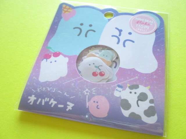 Photo1: Kawaii Cute Sticker Flakes Sack Crux *Obakenu (105877)