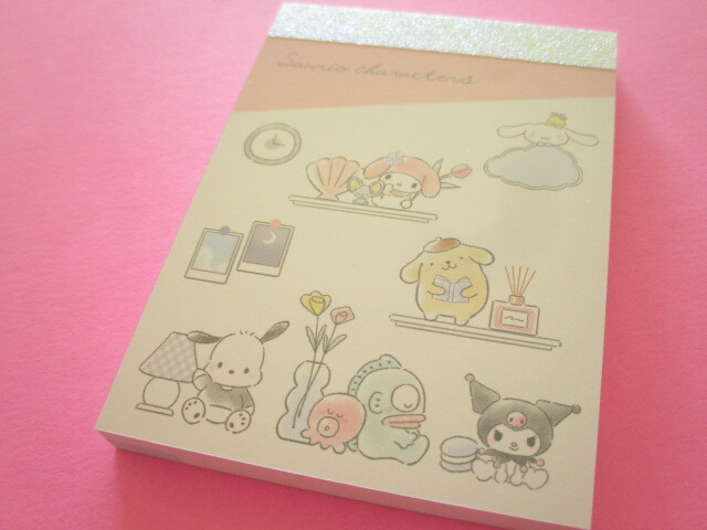 Photo1: Kawaii Cute Mini Memo Pad  Sanrio Characters Sanrio *My Room (104772) 