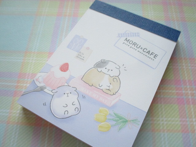 Photo1: Kawaii Cute Mini Memo Pad Crux  *Moru-Cafe (106146）