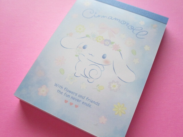 Photo1: Kawaii Cute Mini Memo Pad Sanrio *Cinnamoroll (S2833735) 