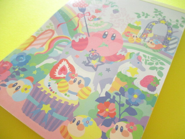 Photo1: Kawaii Cute Large Memo Pad Kirby sun-star *Horaguchi Kayo (S2834332)