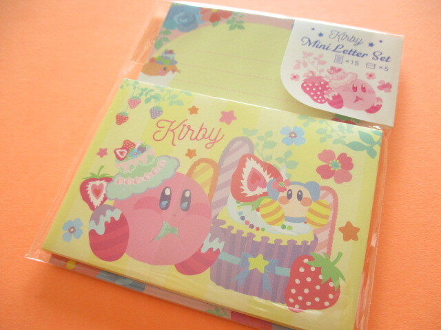 Photo1: Kawaii Cute Mini Letter Set Kirby sun-star *Horaguchi Kayo (S2089181)