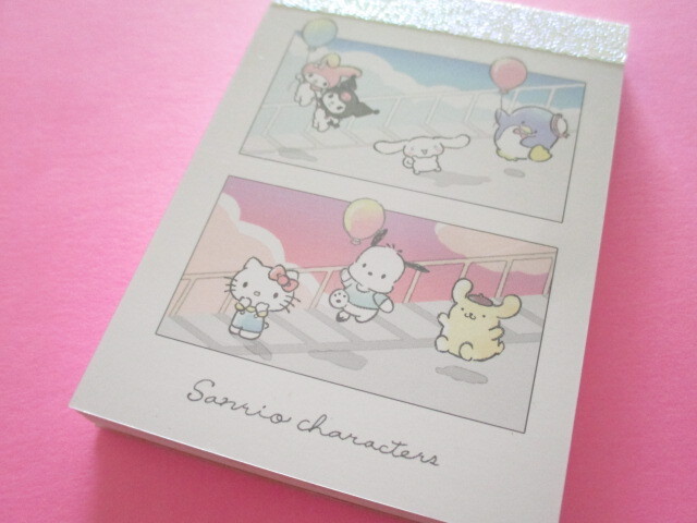 Photo1: Kawaii Cute Mini Memo Pad  Sanrio Characters Sanrio *Walking in the Sky (107814) 