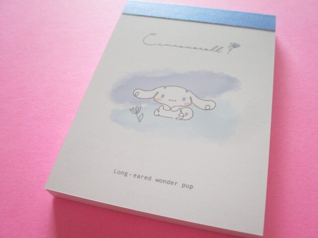 Photo1: Kawaii Cute Mini Memo Pad Sanrio *Cinnamoroll (108302) 