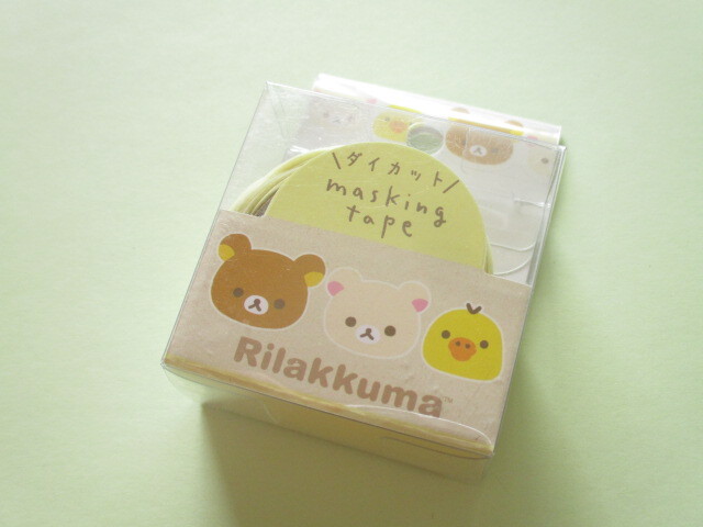 Photo1: Kawaii Cute Mini Masking Tape/Deco Tape Sticker San-x *Rilakkuma (SE53201)